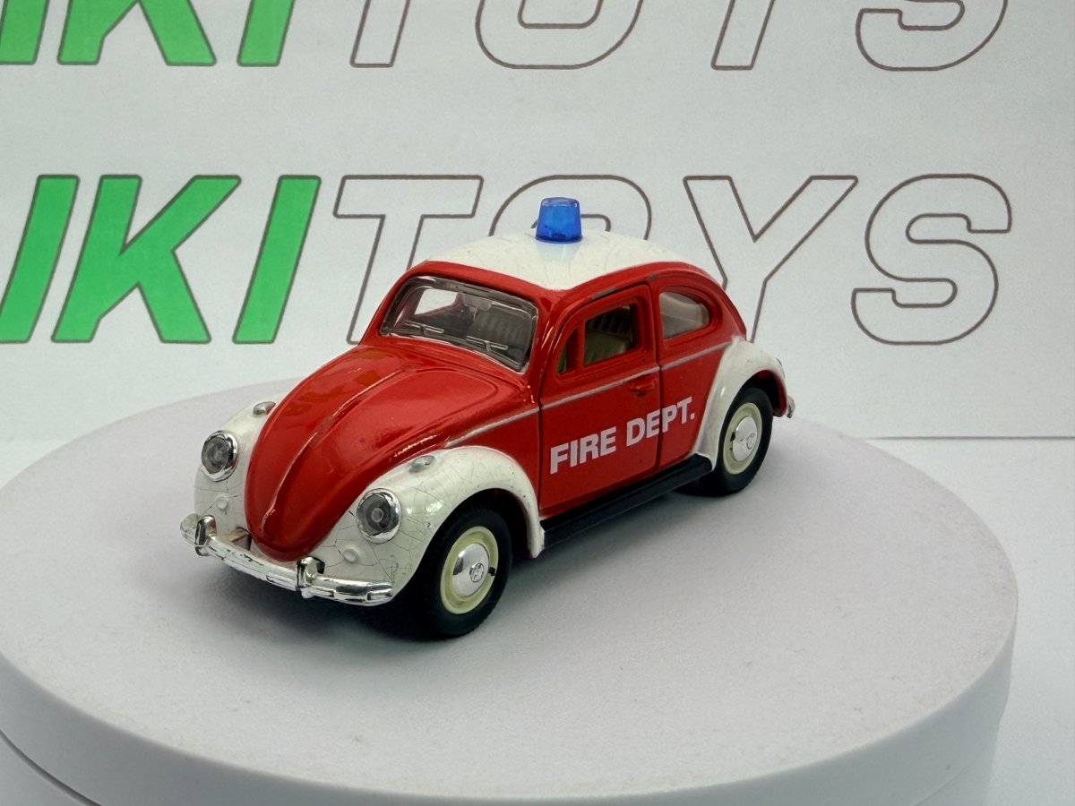 Volkswagen Maggiolino Fire Dept. 1/40 Rosso - RikiToys - RikiToys