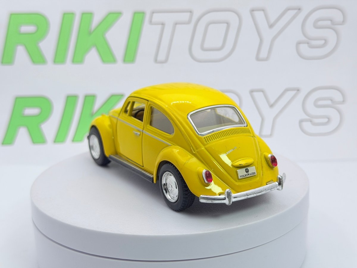 Volkswagen Maggiolino Kinsmart 1/32 Giallo - RikiToys - Kinsmart