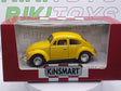 Volkswagen Maggiolino Kinsmart 1/33 Giallo 1967 - RikiToys - Kinsmart