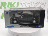 Volkswagen Maggiolino Welly 1/38 Nero - RikiToys - Welly
