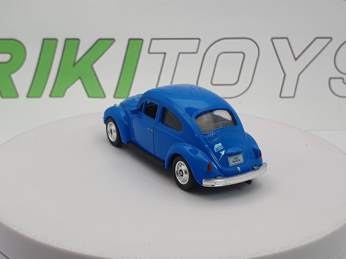 Volkswagen Maggiolino Welly 1/55 Blu 1968 - RikiToys - Welly