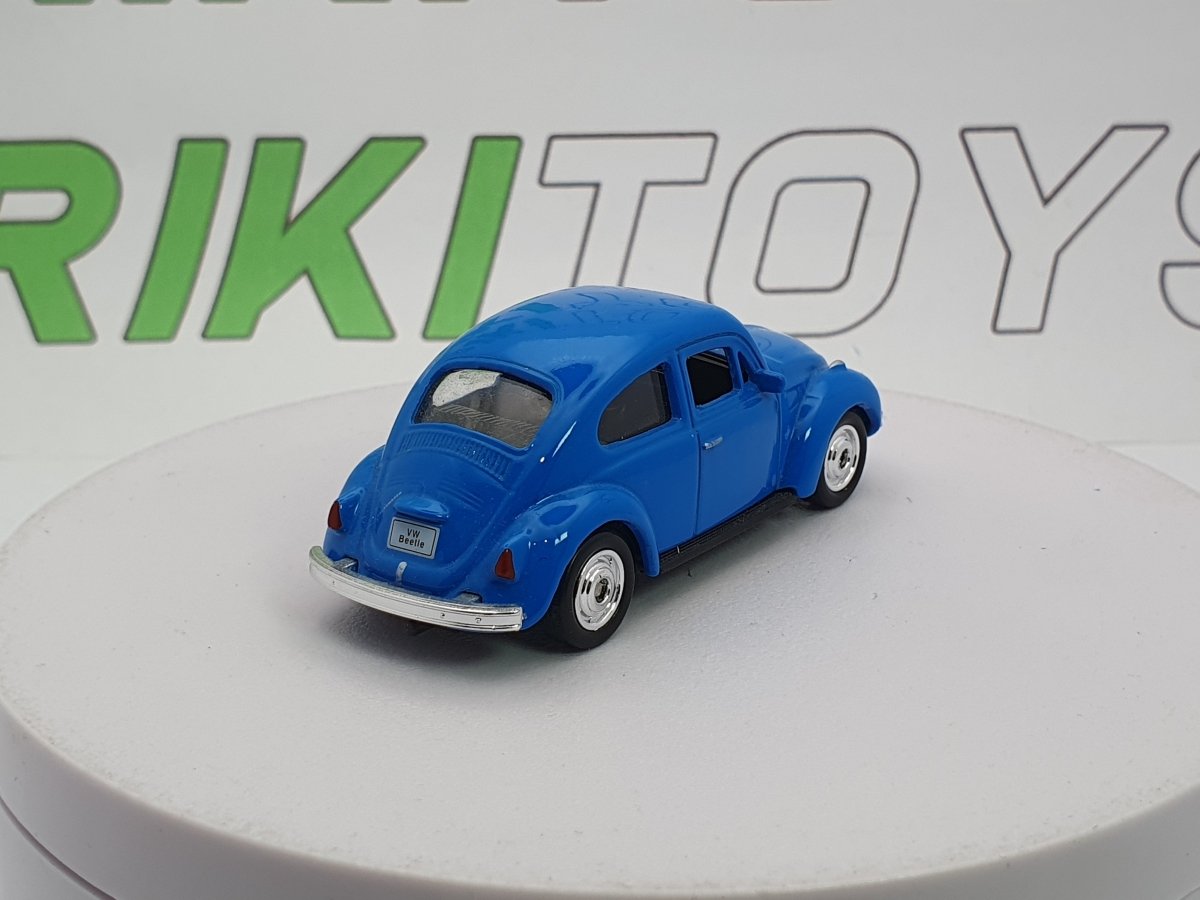 Volkswagen Maggiolino Welly 1/55 Blu 1968 - RikiToys - Welly