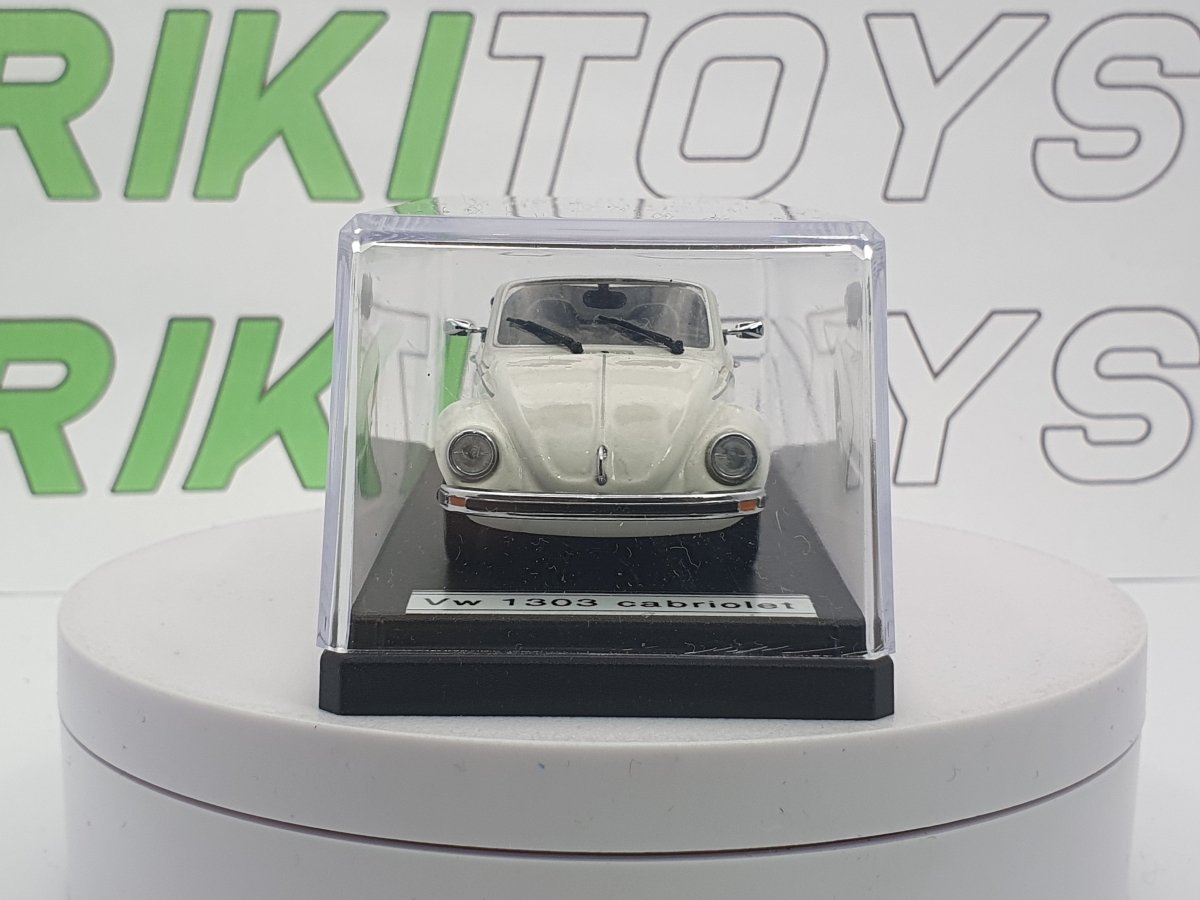 Volkswagen Maggiolone Cabrio Minichamps 1/43 Bianco 1974 - RikiToys - Minichamps