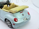 Volkswagen New Beetle Cabrio Maisto 1/43 Azzurro metallizzato - RikiToys - Maisto#