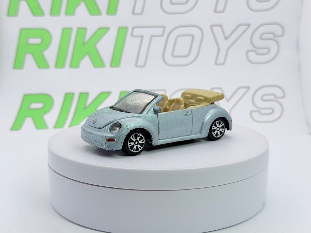 Volkswagen New Beetle Cabrio Maisto 1/43 Azzurro metallizzato - RikiToys - Maisto#