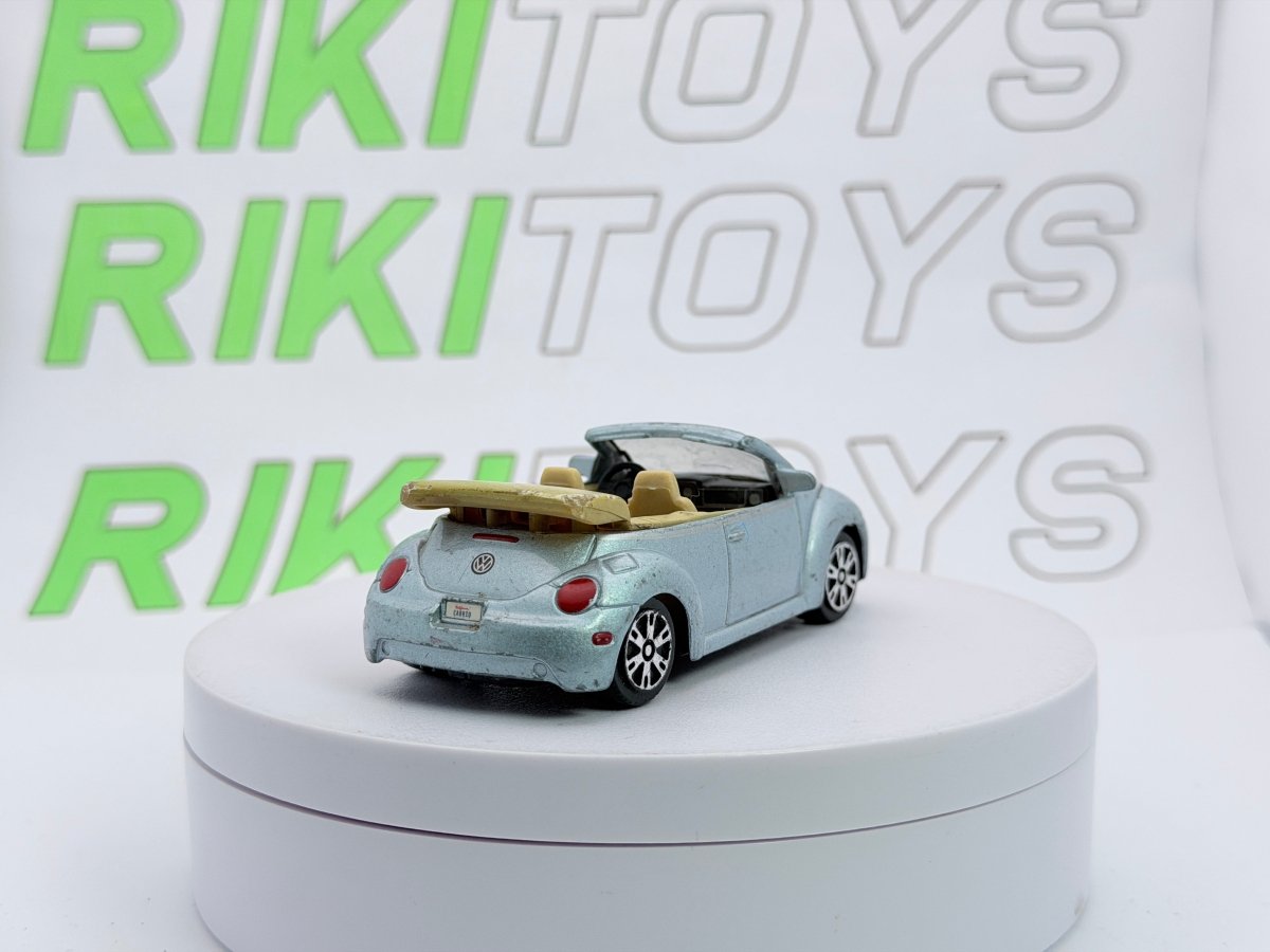 Volkswagen New Beetle Cabrio Maisto 1/43 Azzurro metallizzato - RikiToys - Maisto#