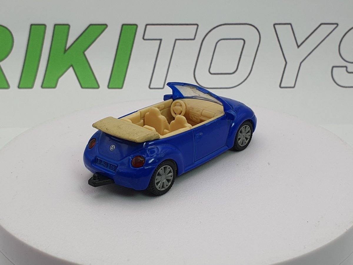 Volkswagen New Beetle Cabrio Siku 1/60 Blu 1997 - RikiToys - Siku#