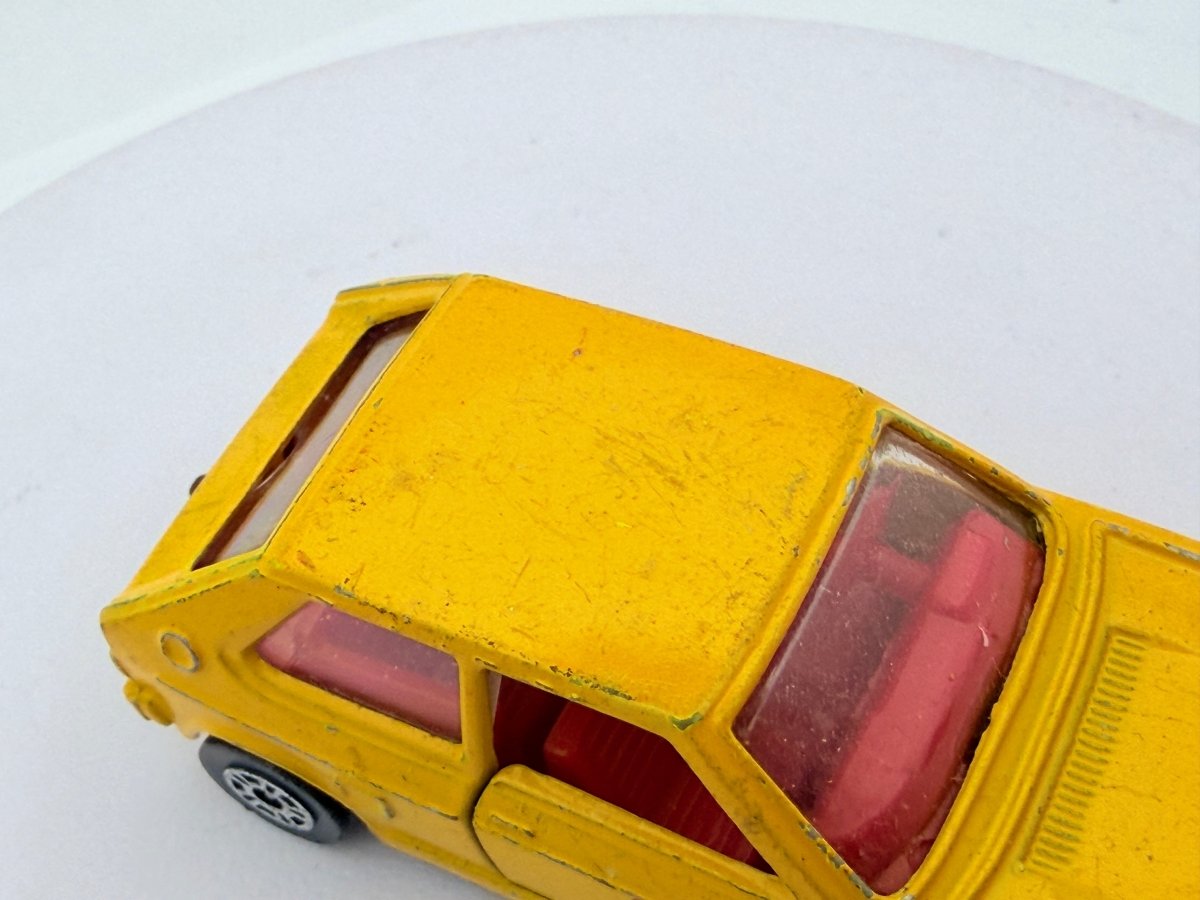 Volkswagen Polo PTT Corgi Junior 1/60 Giallo - RikiToys - Corgi Junior