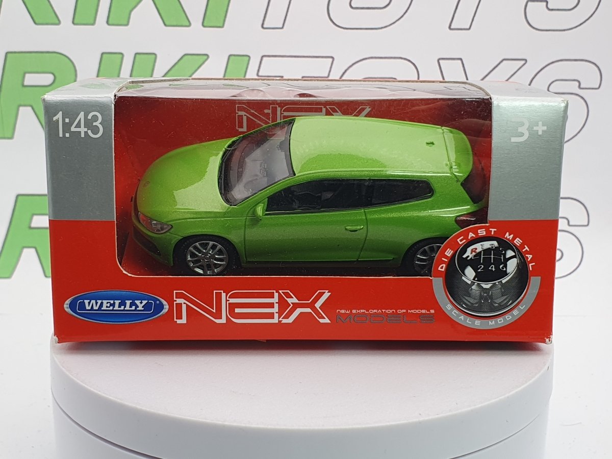 Volkswagen Scirocco 3 Welly 1/43 Verde - RikiToys - Welly