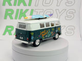 Volkswagen T1 con Windsurf Kinsmart 1/38 Verde - RikiToys - Kinsmart