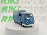 Volkswagen T1 doppia cabina Welly 1/40 Celeste - RikiToys - Welly