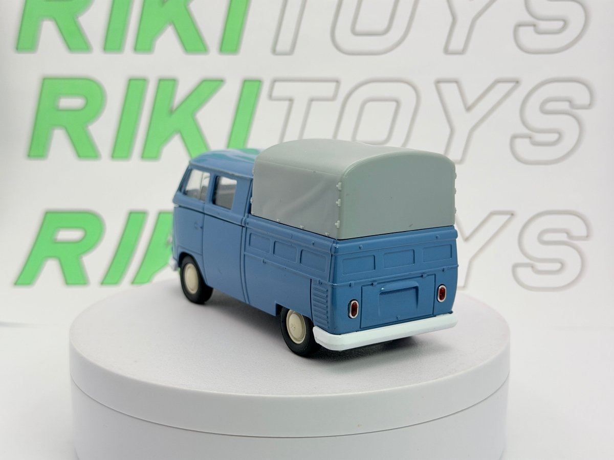Volkswagen T1 doppia cabina Welly 1/40 Celeste - RikiToys - Welly