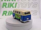 Volkswagen T1 Minibus Welly 1/40 Blu 1963 - RikiToys - Welly