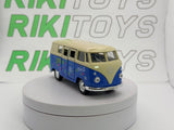 Volkswagen T1 Minibus Welly 1/40 Blu 1963 - RikiToys - Welly