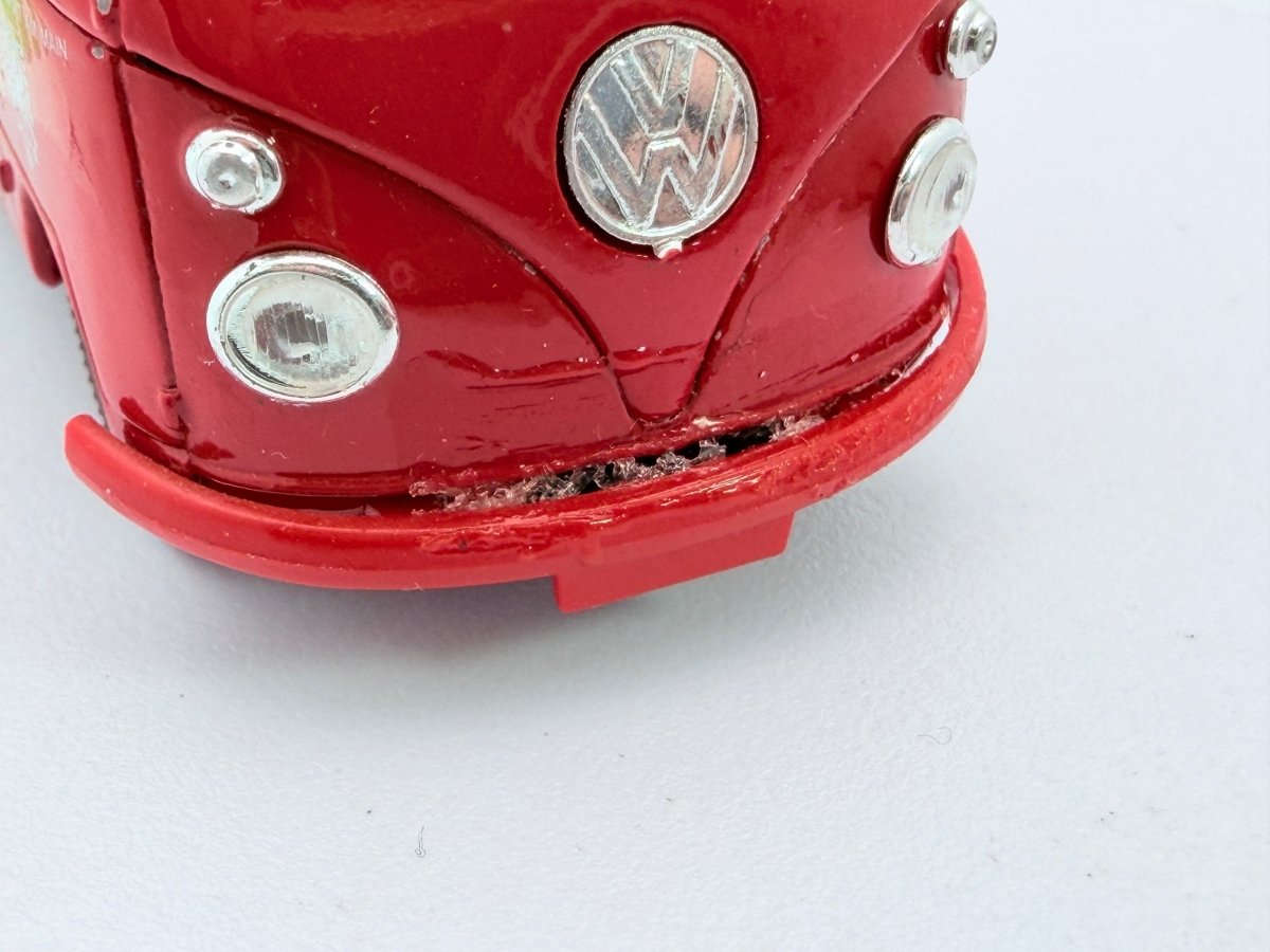 Volkswagen T1 Pompieri Solido 1/43 Rosso - RikiToys - Solido