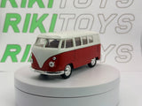 Volkswagen T1 Promiscuo Welly 1/35 Rosso - RikiToys - Welly