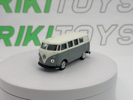 Volkswagen T1 Promiscuo Welly 1/50 Grigio 1966 - RikiToys - Welly
