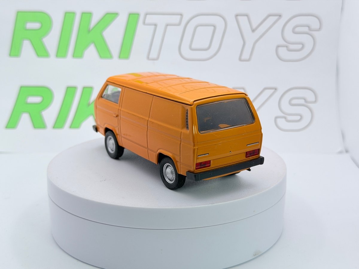 Volkswagen T3 Van Welly 1/40 Arancio - RikiToys - Welly