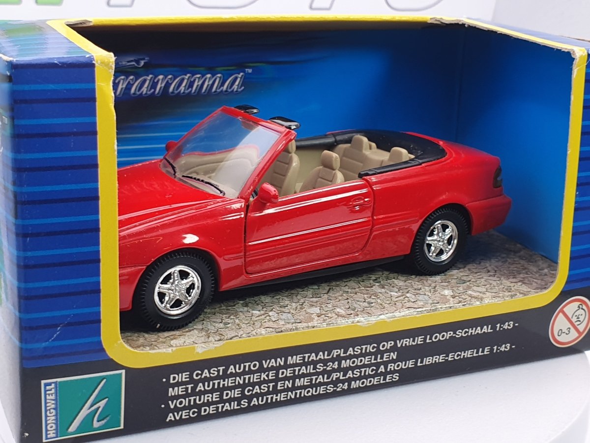 Volvo C 70 Cabrio Cararama 1/43 Rosso 1996 - RikiToys - Cararama