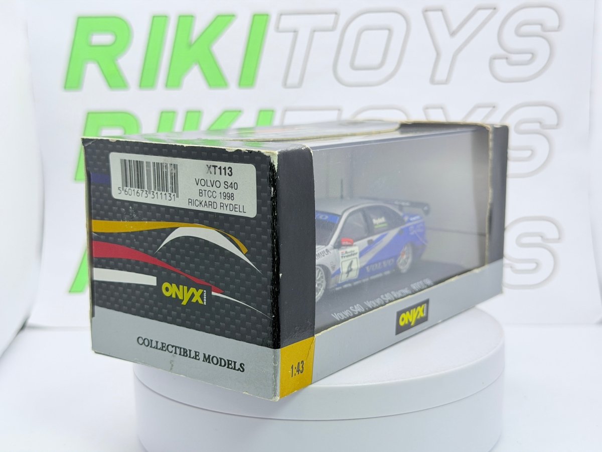 Volvo S 40 Racing Onyx 1/43 Blu 1998 - RikiToys - Onyx#