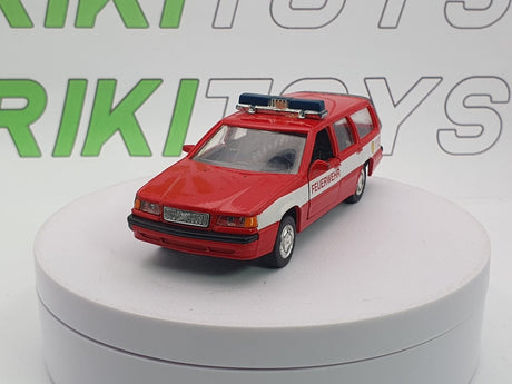 Volvo V70 Feuerwehr Cararama 1/43 Rosso - RikiToys - Cararama