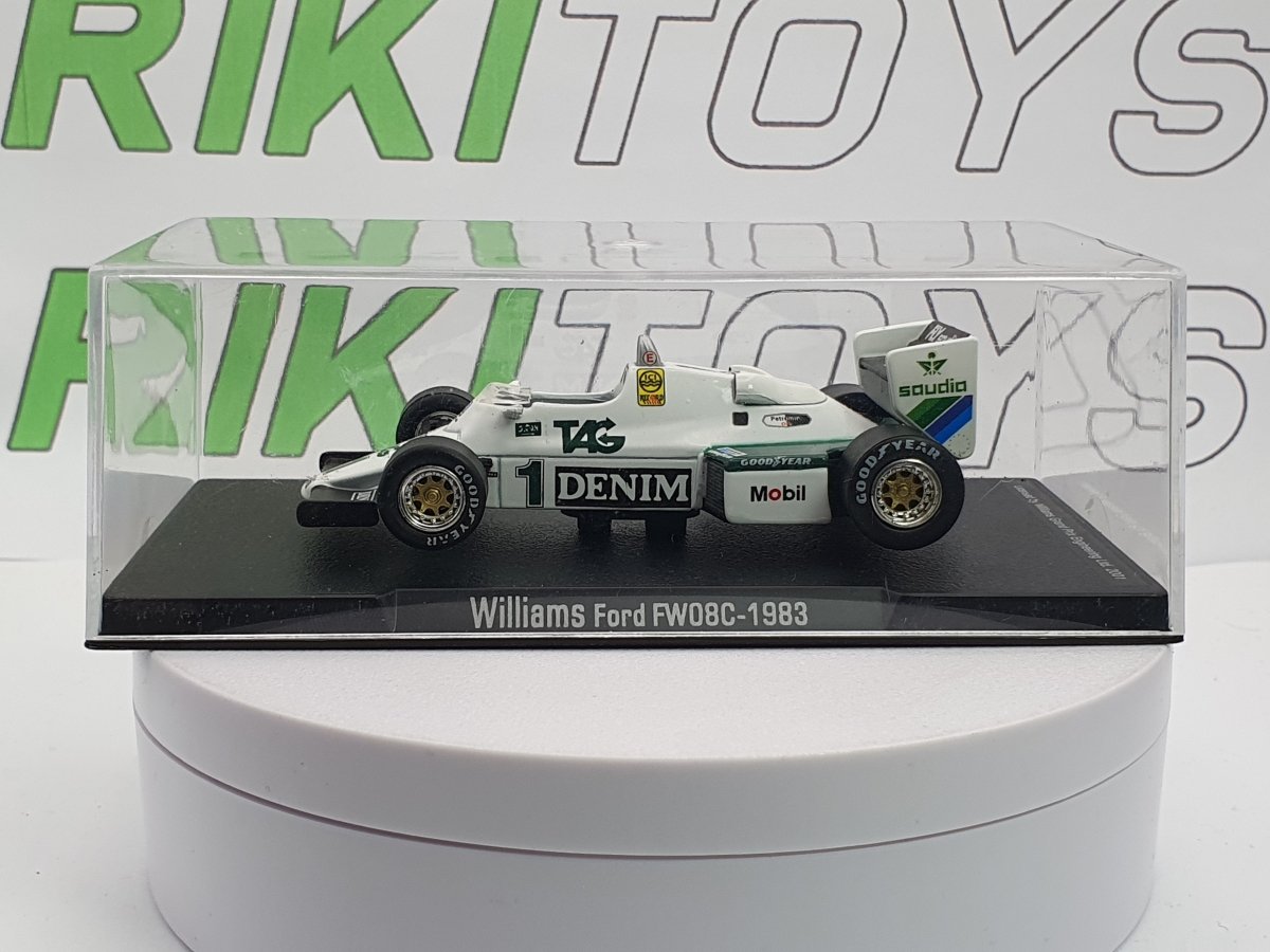Williams - Ford FW 08 C Edicola 1/43 Bianco - RikiToys - Edicola#