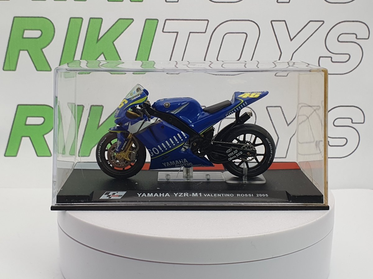 Yamaha YZR - M1 Edicola 1/24 Blu 2005 - RikiToys - Edicola#