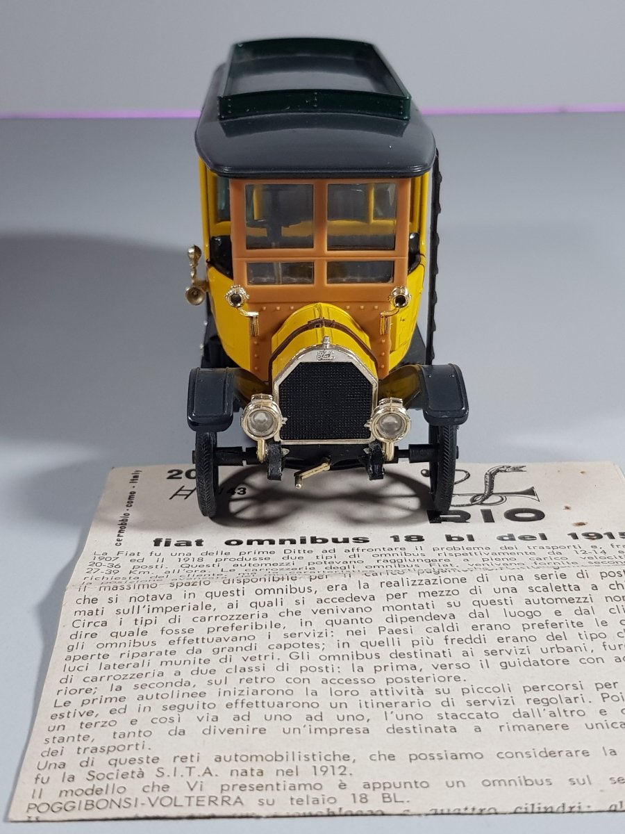 Fiat 18BL Autobus Rio 1/43 - RikiToys - Rio#