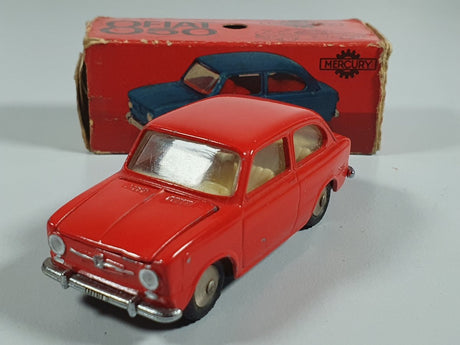 Fiat 850 N°36 Mercury 1/66 Con Scatola - RikiToys - Mercury#