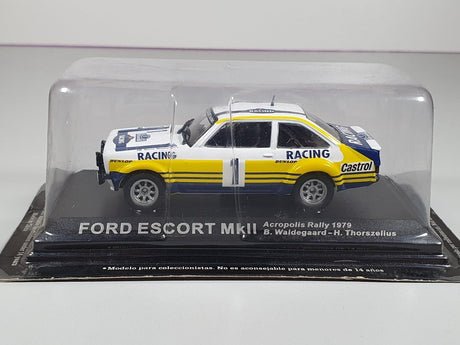 Ford Escort MKII "Acropolis Rally 1975" Edicola 1/43 Con Scatola - RikiToys - Edicola#
