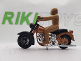 Harley Davidson Con Pilota Matchbox 1/66 - RikiToys - Matchbox#