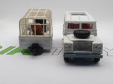 Land Rover 109 Gamepark + Rimorchio Zebrato Corgi Toys 1/38 - RikiToys - Corgi Toys#