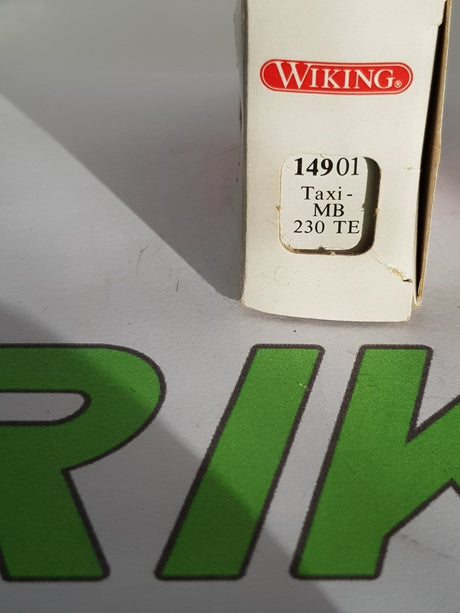 Mercedes W124 230 TE Taxi Wiking 1/87 Con Scatola - RikiToys - Wiking#