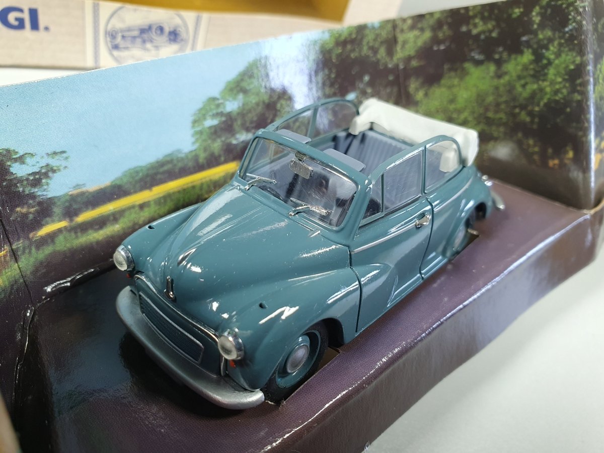 Corgi Convertable Morris minor convertible 1973 n ° 96751 Corgi 1/43 with box - rikitoys ...