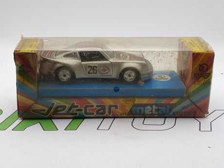 Porsche RSR Martini N°839 Norev Jet-Car Metal 1/43 Con Scatola - RikiToys - Norev Jet-Car Metal#