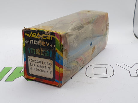 Porsche RSR Martini N°839 Norev Jet-Car Metal 1/43 Con Scatola - RikiToys - Norev Jet-Car Metal#