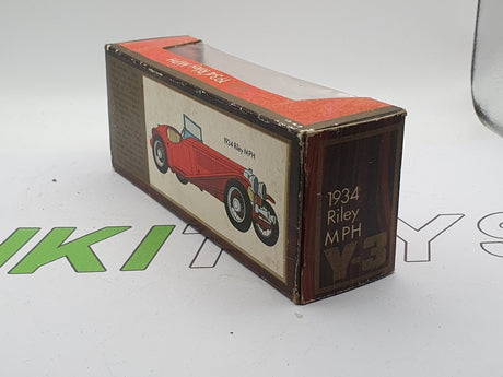 Riley MPH 1934 "Models Of Yesteryear" Matchbox 1/35 Con Scatola - RikiToys - Matchbox#