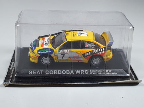 Seat Cordoba WRC "Safari Rally 2000" Edicola 1/43 Con Scatola - RikiToys - Edicola#