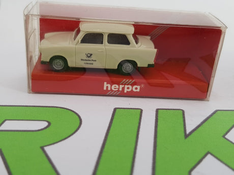 Trabant 601 Post Herpa 1/87 Con Scatola - RikiToys - Herpa#