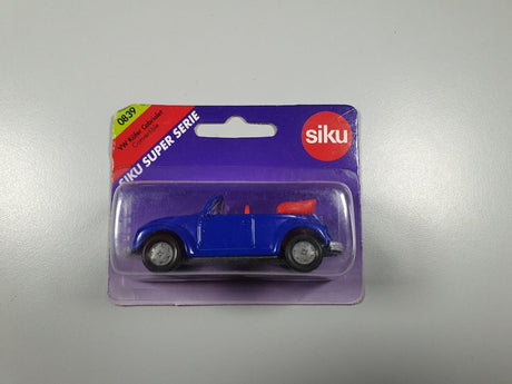 Volkswagen Maggiolino Convertibile Cabriolet N°0839 Siku 1/66 Con Scatola - RikiToys - Siku#