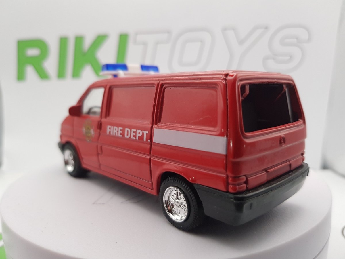 Volkswagen T4 Fire Dept. Welly 1/43 - RikiToys - Welly#