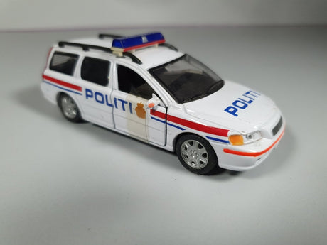 Volvo V70 2000 Police Cararama 1/43 - RikiToys - Cararama#