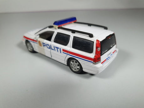 Volvo V70 2000 Police Cararama 1/43 - RikiToys - Cararama#